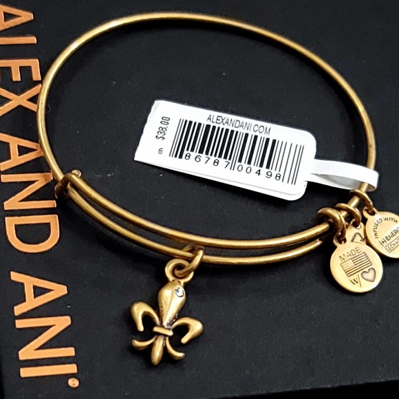 Alex And Ani French Royalty Charm Bracelet - Picture 2 of 7